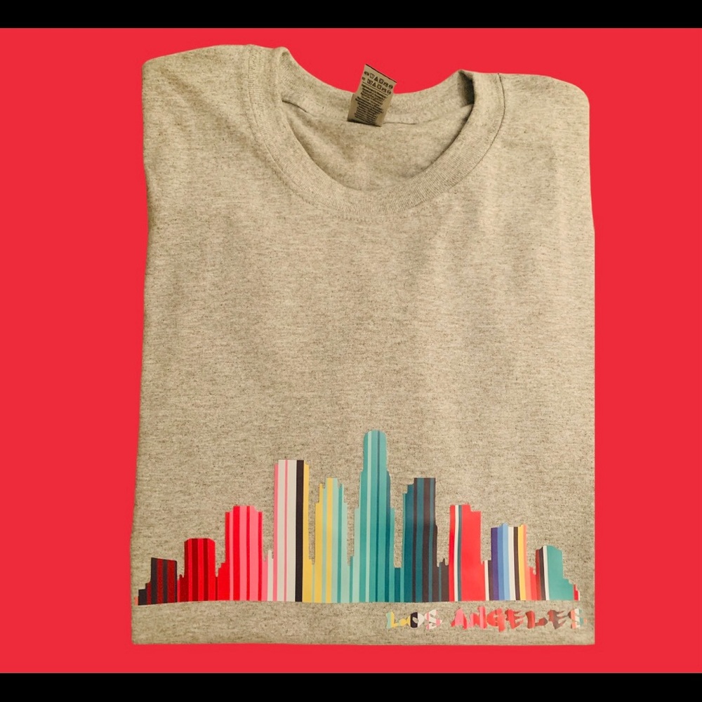 Unisex Custom Sarape Los Angeles Skyscraper Tee